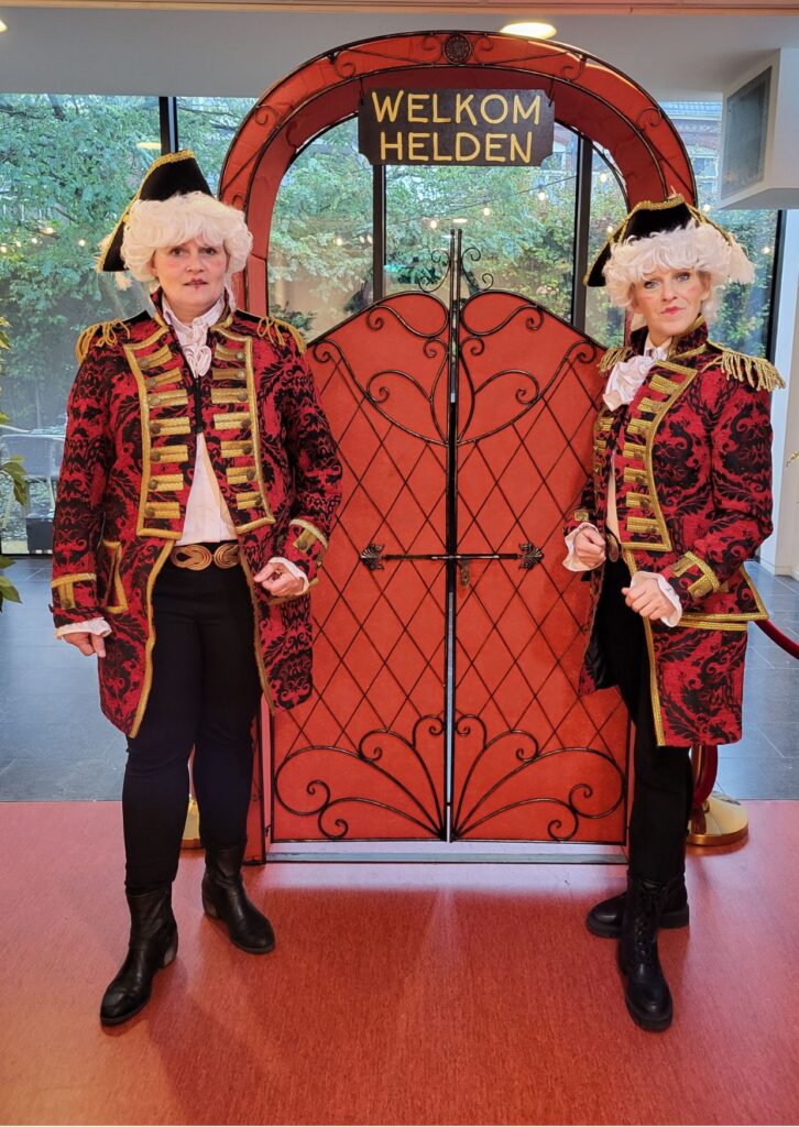 Lakeien als welkomstact