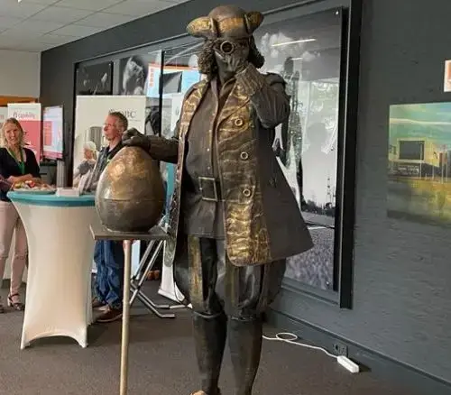 Ei van Columbus straatartiest