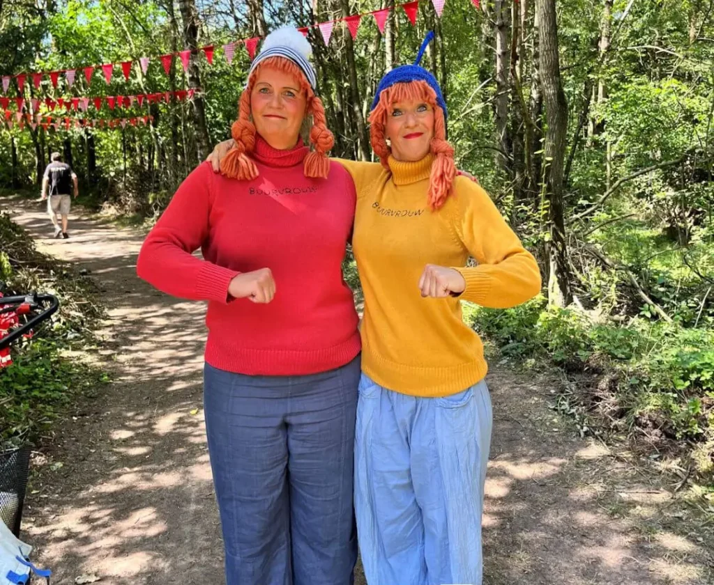 Buurvrouw en buurvrouw